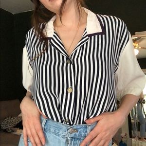 Vintage Striped Top